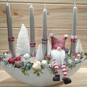 Manós adventi asztaldísz - Meska.hu