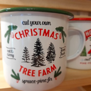 Karácsonyi bádogbögre - Meska.hu