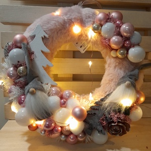 Manós kopogtató szőrmés 22 cm - Meska.hu