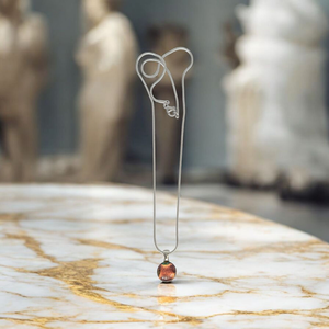 Glamor barnás csillogó medál - ékszer - nyaklánc - medálos nyaklánc - Meska.hu