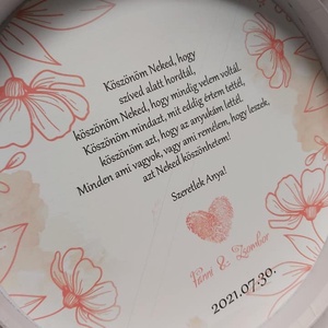 Köszönetajándék szülőknek - esküvő - emlék & ajándék - köszönőajándék - Meska.hu