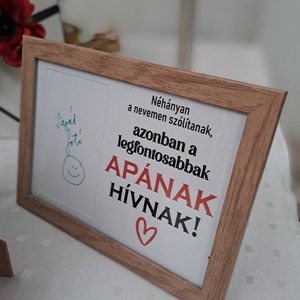 Apák napi kép - otthon & életmód - dekoráció - dísztárgy - Meska.hu