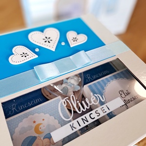 Keresztelő - emlékőrző doboz - baba - mama - babaemlékek - baba emlékőrző - Meska.hu