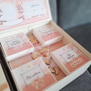 Keresztelő - emlékőrző doboz - baba - mama - babaemlékek - baba emlékőrző - Meska.hu