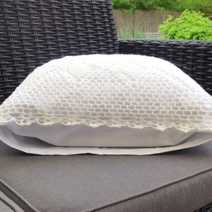 Horgolt párnahuzat - otthon & életmód - lakástextil - párna & párnahuzat - Meska.hu