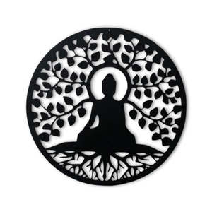 Buddha Fali dekoráció - otthon & életmód - dekoráció - fali és függő dekoráció - falra akasztható dekor - Meska.hu