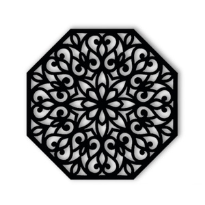 Nyolcszögletű Mandala Fali Dekoráció - otthon & életmód - dekoráció - fali és függő dekoráció - falra akasztható dekor - Meska.hu