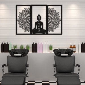 Buddha és Mandala Fali dekoráció - otthon & életmód - dekoráció - fali és függő dekoráció - falra akasztható dekor - Meska.hu