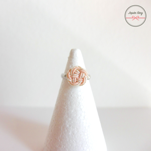 Japán Kicsi Szilvavirág Gyűrűje - ékszer - gyűrű - figurális gyűrű - Meska.hu