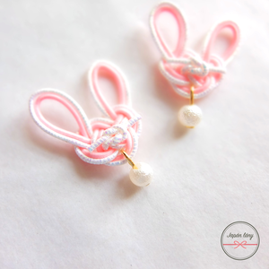 Japán Rabbit Fülbevaló - ékszer - fülbevaló - klipsz - Meska.hu