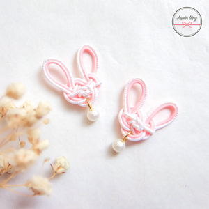 Japán Rabbit Fülbevaló - ékszer - fülbevaló - klipsz - Meska.hu