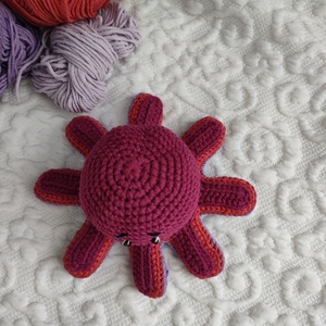 Kifordítható Hangulat Polip - Horgolt - játék & sport - készségfejlesztő és logikai játék - készségfejlesztő és logikai játék - Meska.hu