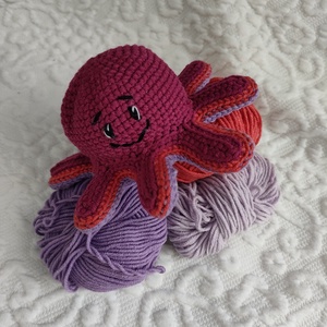 Kifordítható Hangulat Polip - Horgolt - játék & sport - készségfejlesztő és logikai játék - készségfejlesztő és logikai játék - Meska.hu