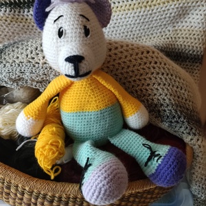 Horgolt maci - játék & sport - plüssállat & játékfigura - maci - Meska.hu Horgolt maci - játék & sport - plüssállat & játékfigura - maci - Meska.hu