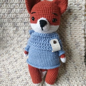 Horgolt róka, Játék & Sport, Plüssállat & Játékfigura, Róka, Horgolás, MESKA