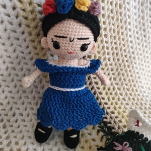 Horgolt Frida - Öltöztethető - játék & sport - baba & babaház - baba - Meska.hu