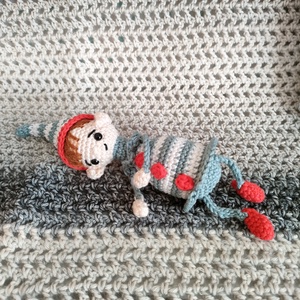 Manó - horgolt - játék & sport - plüssállat & játékfigura - manó - Meska.hu