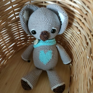 Koala - Horgolt - játék & sport - plüssállat & játékfigura - maci - Meska.hu