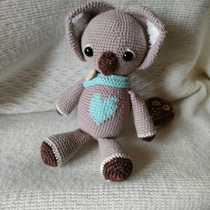 Koala - Horgolt - játék & sport - plüssállat & játékfigura - maci - Meska.hu