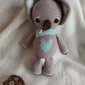 Koala - Horgolt - játék & sport - plüssállat & játékfigura - maci - Meska.hu