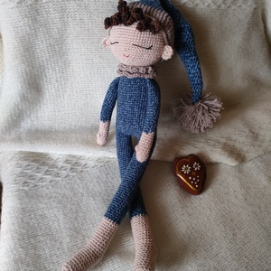 Álomőrző Manó - Horgolt - játék & sport - plüssállat & játékfigura - manó - Meska.hu