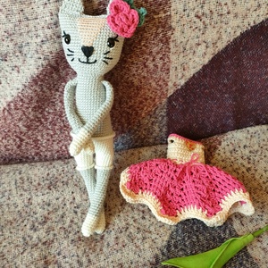 Cicalány - Horgolt - játék & sport - plüssállat & játékfigura - cica - Meska.hu