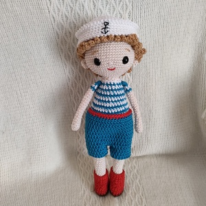 Matróz fiú - Horgolt - Meska.hu