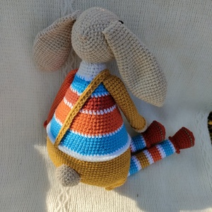 Nyúl - Horgolt - játék & sport - plüssállat & játékfigura - nyuszi - Meska.hu