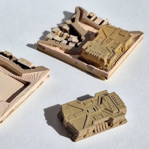 3D nyomtatott egyedi Dune tematikájú Carcassonne kiegészítő - 89 darabos � Festhető modellek - játék & sport - táblajáték és kártyajáték - dominó - Meska.hu