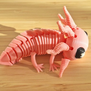 3D nyomtatott flexi Axolotl - otthon & életmód - dekoráció - dekoratív figurák és szobrok - Meska.hu