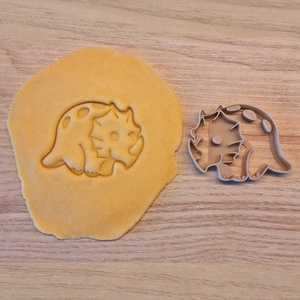 Aranyos Triceratops Sütikiszúró � Food Safe PLA, Otthon & Életmód, Konyhafelszerelés, tálalás, Sütés, főzés, Sütikiszúró, Mindenmás, MESKA