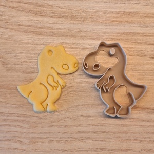 Aranyos T-rex Sütikiszúró � Food Safe PLA, Otthon & Életmód, Konyhafelszerelés, tálalás, Sütés, főzés, Sütikiszúró, Mindenmás, MESKA