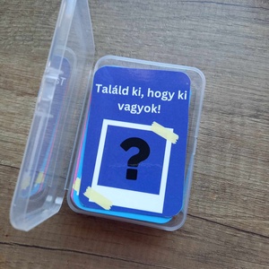 Találd ki, hogy ki vagyok! Fejlesztő kártya +7, Játék & Sport, Táblajáték és Kártyajáték, Kártya, Fotó, grafika, rajz, illusztráció, MESKA