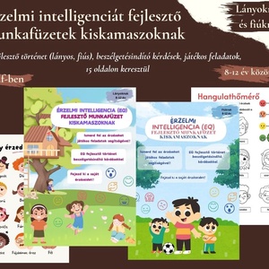 EQ fejlesztő munkafüzet kiskamaszoknak pdf-ben (2db munkafüzet)játékos feladatokkal - Meska.hu