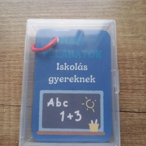 Napi rutin kialakítását segítő oktató kártyák - Meska.hu