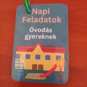 Napi rutin kialakítását segítő oktató kártyák óvoda - játék & sport - táblajáték és kártyajáték - kártya - Meska.hu