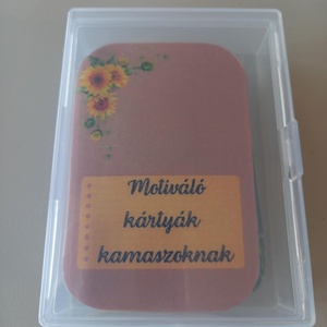 Motiváló Motivációs kártyák kamaszoknak, Játék & Sport, Táblajáték és Kártyajáték, Kártya, Fotó, grafika, rajz, illusztráció, MESKA