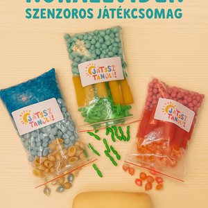 Korallvidék szenzoros játékcsomag, Játék & Sport, Készségfejlesztő és Logikai játék, Oktató játékok, Gyurma, MESKA