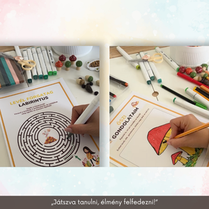 Őszi foglalkoztató füzet - játék & sport - készségfejlesztő és logikai játék - oktató játékok - Meska.hu