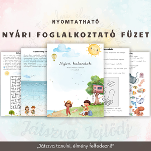 Nyári kalandok Mesés foglalkoztató füzet, Játék & Sport, Készségfejlesztő és Logikai játék, Oktató játékok, , MESKA