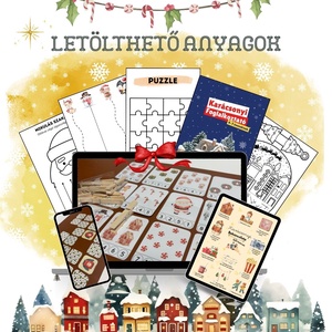 Karácsonyi Csodaműhely Közepes csomag - játék & sport - készségfejlesztő és logikai játék - oktató játékok - Meska.hu