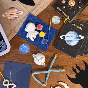 Űrkaland � komplex alkotó és fejlesztő csomag ovisoknak  - játék & sport - készségfejlesztő és logikai játék - oktató játékok - Meska.hu