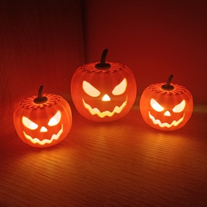 Halloween tök lámpás Kicsi - kellékek & szerszámok - dekorációs kellékek - őszi dekor - őszi dekortök - Meska.hu