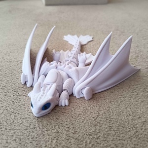 Éjfúria  Fogatlan artikulált sárkány figura, Játék & Sport, Plüssállat & Játékfigura, Más figura, , MESKA