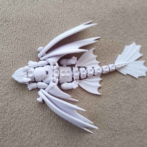 Éjfúria  Fogatlan artikulált sárkány figura - játék & sport - plüssállat & játékfigura - más figura - Meska.hu