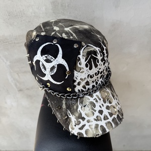Custommade sapka alternative goth - Meska.hu