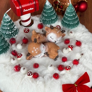 Őzikés adventi koszorú  - karácsony - adventi díszek - adventi koszorú - Meska.hu Őzikés adventi koszorú  - karácsony - adventi díszek - adventi koszorú - Meska.hu