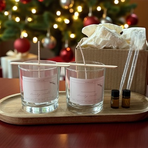 DIY páros gyertyakészítő csomag - diy (csináld magad) - egységcsomag - Meska.hu