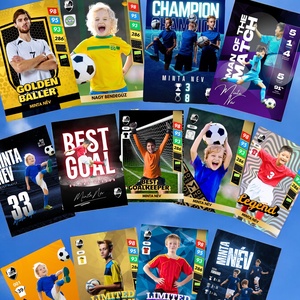 Egyedi Focis kártya - játék & sport - táblajáték és kártyajáték - kártya - Meska.hu