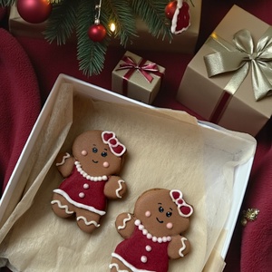 Díszített mézeskalácsok - élelmiszer - édesség - mézeskalács - Meska.hu